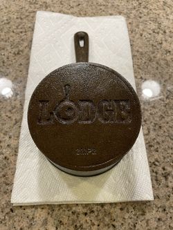 Late 80’s, Early 90’s Lodge Cast Iron Melting Pot