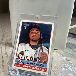 2025 Heritage Topps James Wood Chrome 