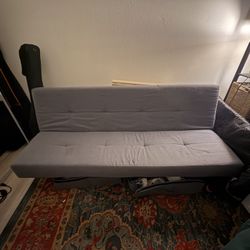 IKEA Futon Sofa Bed – Folds Down to Twin