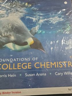 Foundations Of College Chemistry
