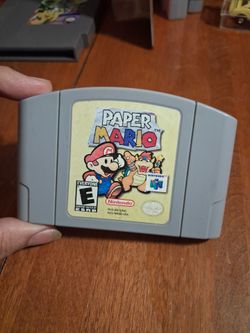 Paper Mario 64 pick up in Glendale $60 authentic