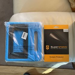 Screen Protector And Kids Case For Samsung 8”tablet