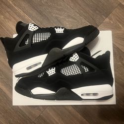 Brand New White Thunder Jordan Retro 4 