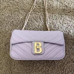 Bebe Rain Shoulder Bag in Lilac
