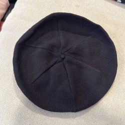 Hope & Henry Black Beret Size 12M-2T