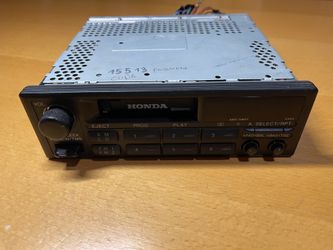 Honda AM FM Radio Cassette Deck