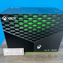 Microsoft Xbox Series X 1TB New Game Console -PAYMENTS AVAILABLE-$1 Down Today 