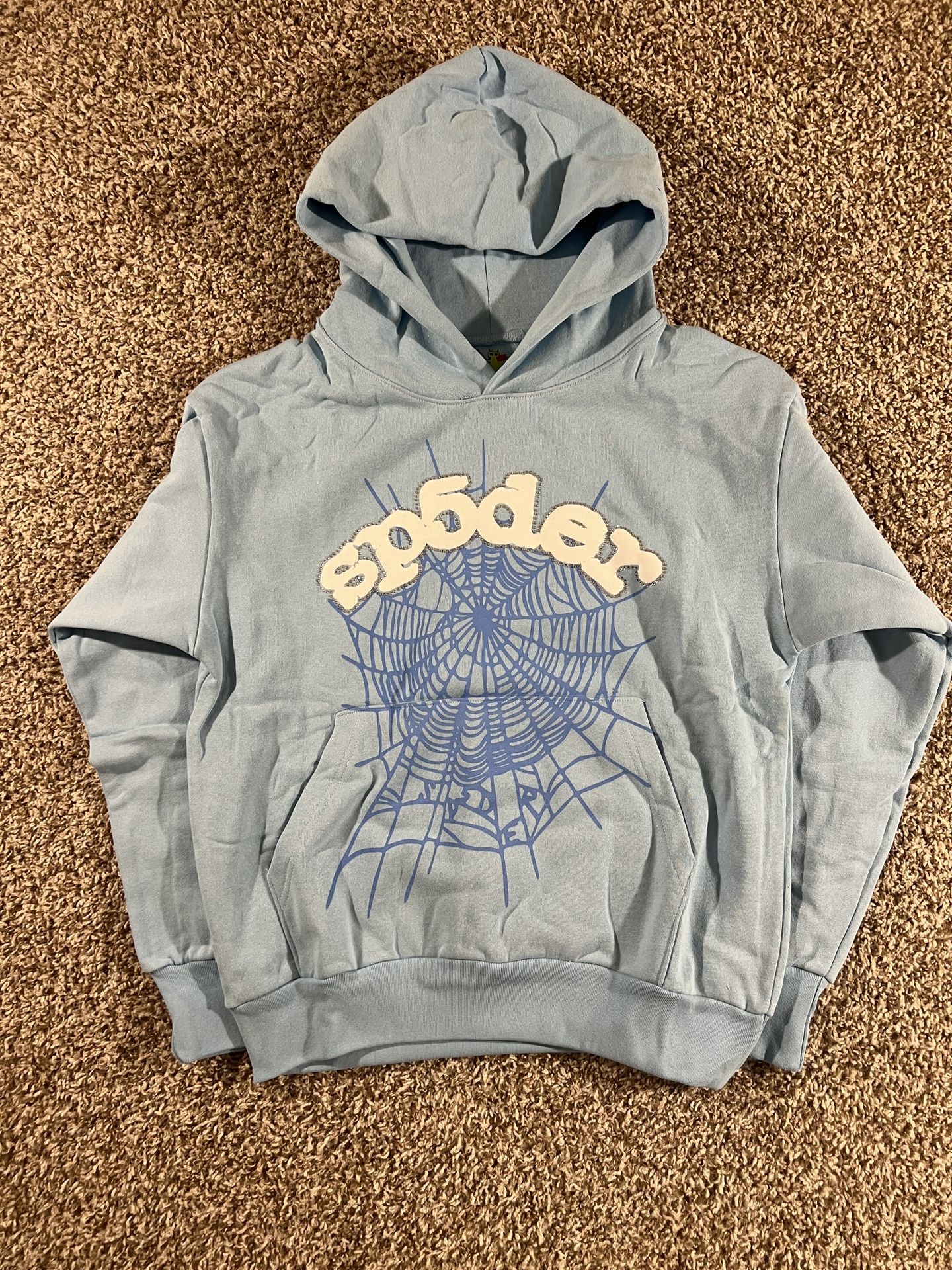 Sky Blue Spider Hoodie