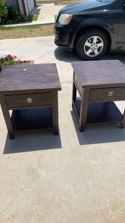 Two end tables