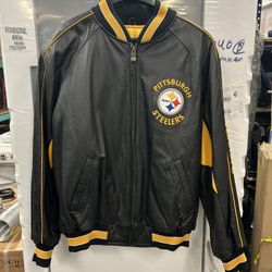 Pittsburgh Steelers Leather Jacket