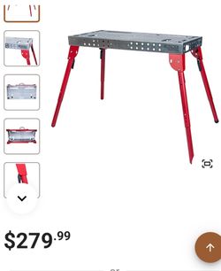 Lincoln’s electric welding table and workbench