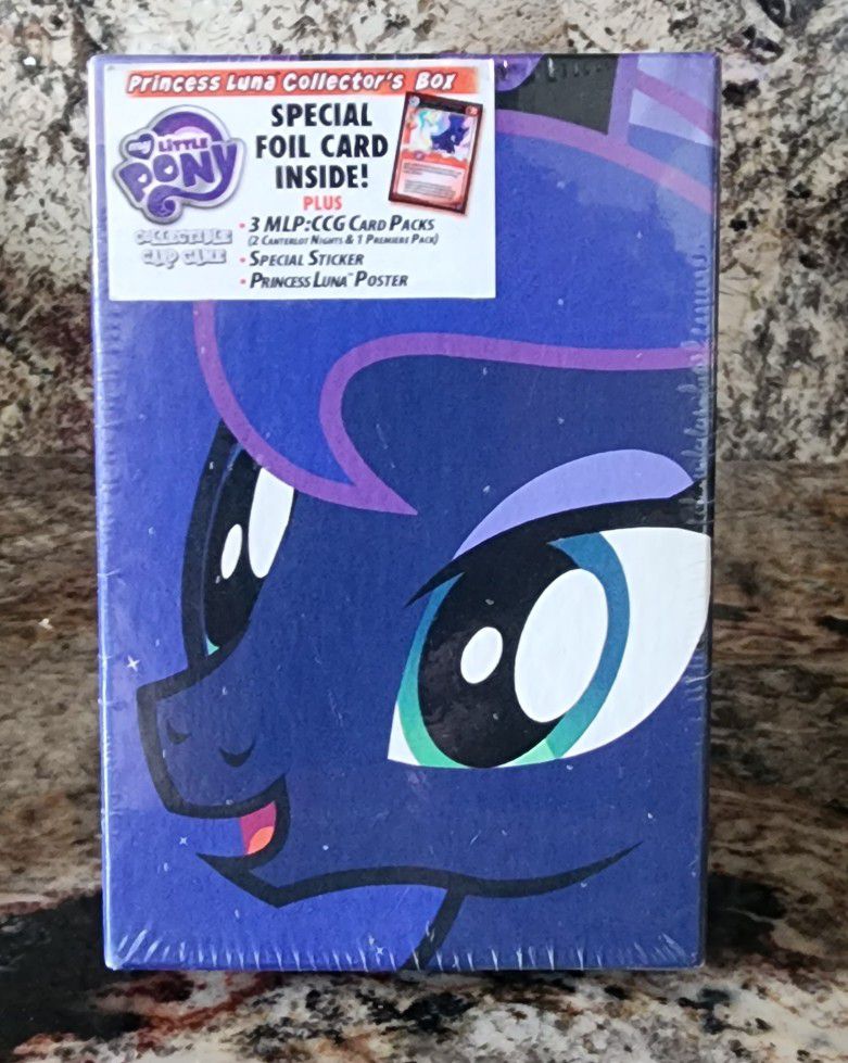 my little pony G4 princess luna collectors box Sealed 