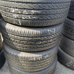 245-50-19 Used Tires 245/50/19 Llantas Usadas 