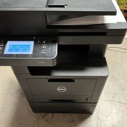 Dell B2375dnf Mono Laser All-in-One Printer Duplex  toner included WORKING In good working condition