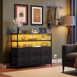 40-45 Inch TV STAND WITH DRESSER 