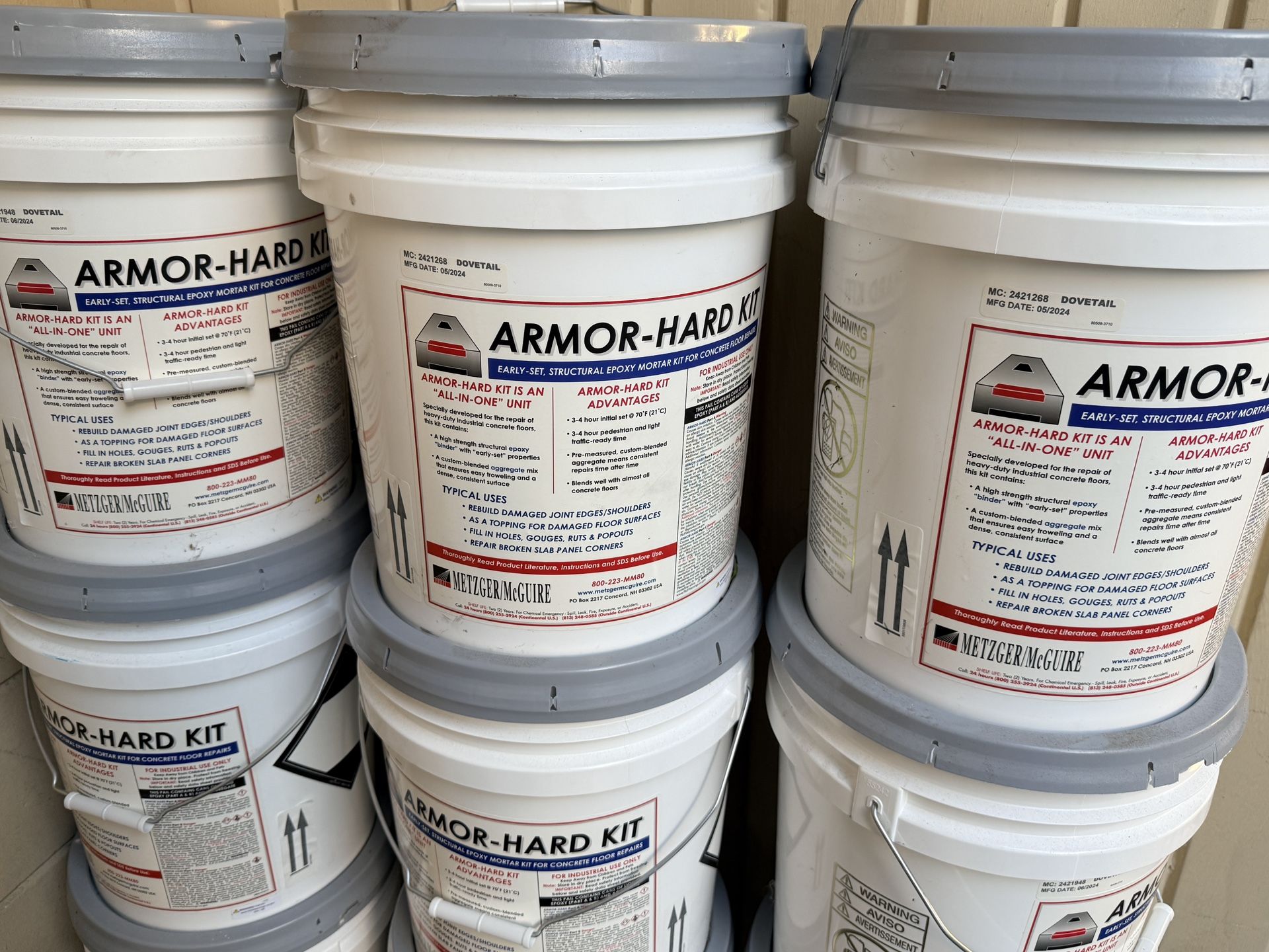 Armor Hard Kits (9 Kits)