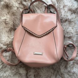 TAHARI pink backpack purse