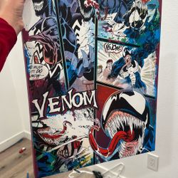 Venom Picture Frame Boys Room Decor