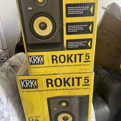 KRK ROKIT 5 G4 Studio Speakers