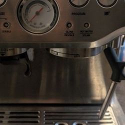 Breville Espresso Machine With Grinder 