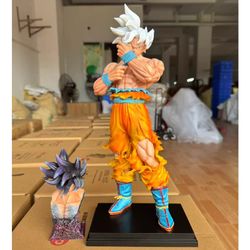 35cm Dragon Ball Ultra Instinct Son Goku βKakarotto Anime Figure 2 heads