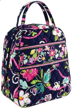 NEW Vera Wang Navy floral lunch bag
