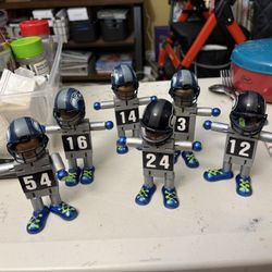 Seattle Seahawks Toy Wooden Post Team Men New Porch Pick Up