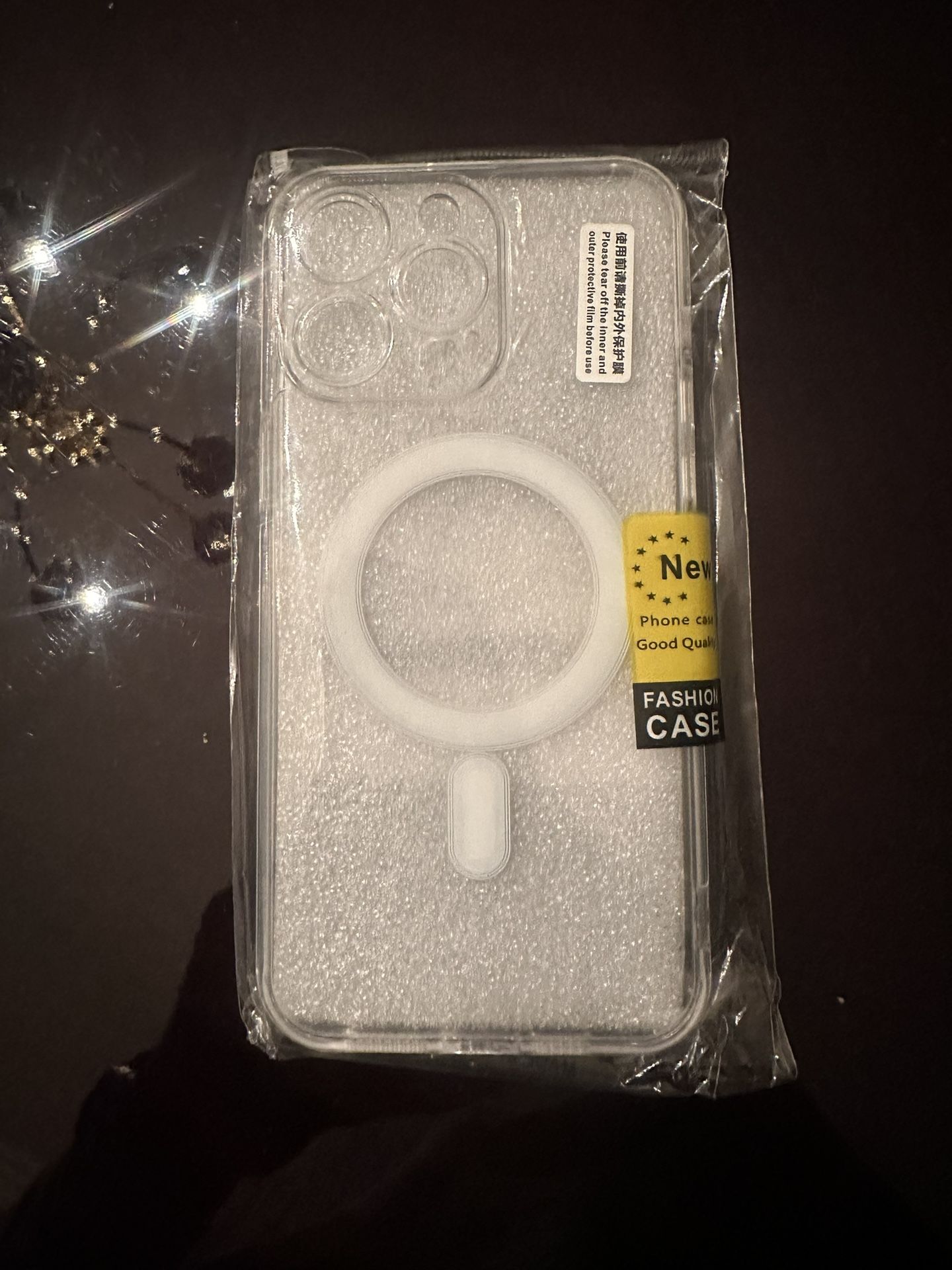 Clear Transparent Apple iPhone 15 Pro Max MagSafe Case