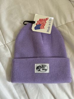 Purple pastel bass pro shop beanie