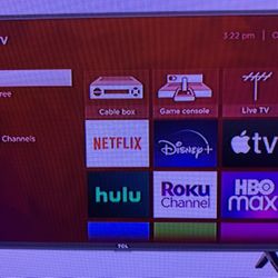 TCL 55” 55S431 4 Series 4K UHD LED Smart Roku tv 199.99