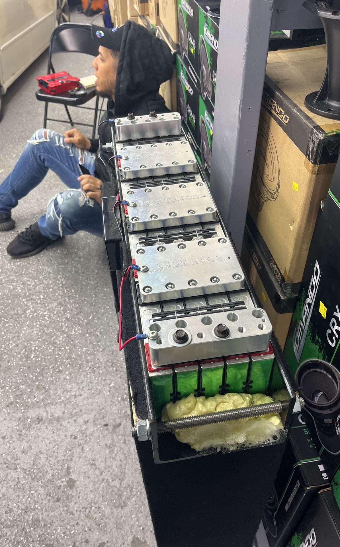 Lithium Battery Car Audio 120amp