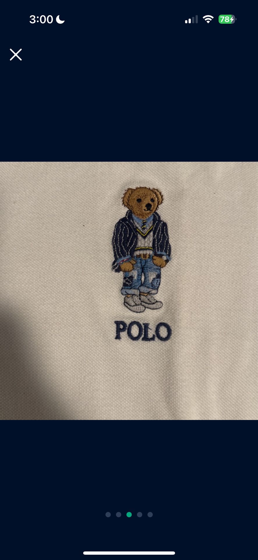 White Polo Ralph Lauren