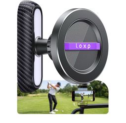 LOXP Upgrade Magnetic Golf Cart Phone Holder, Unique Golf Accessories