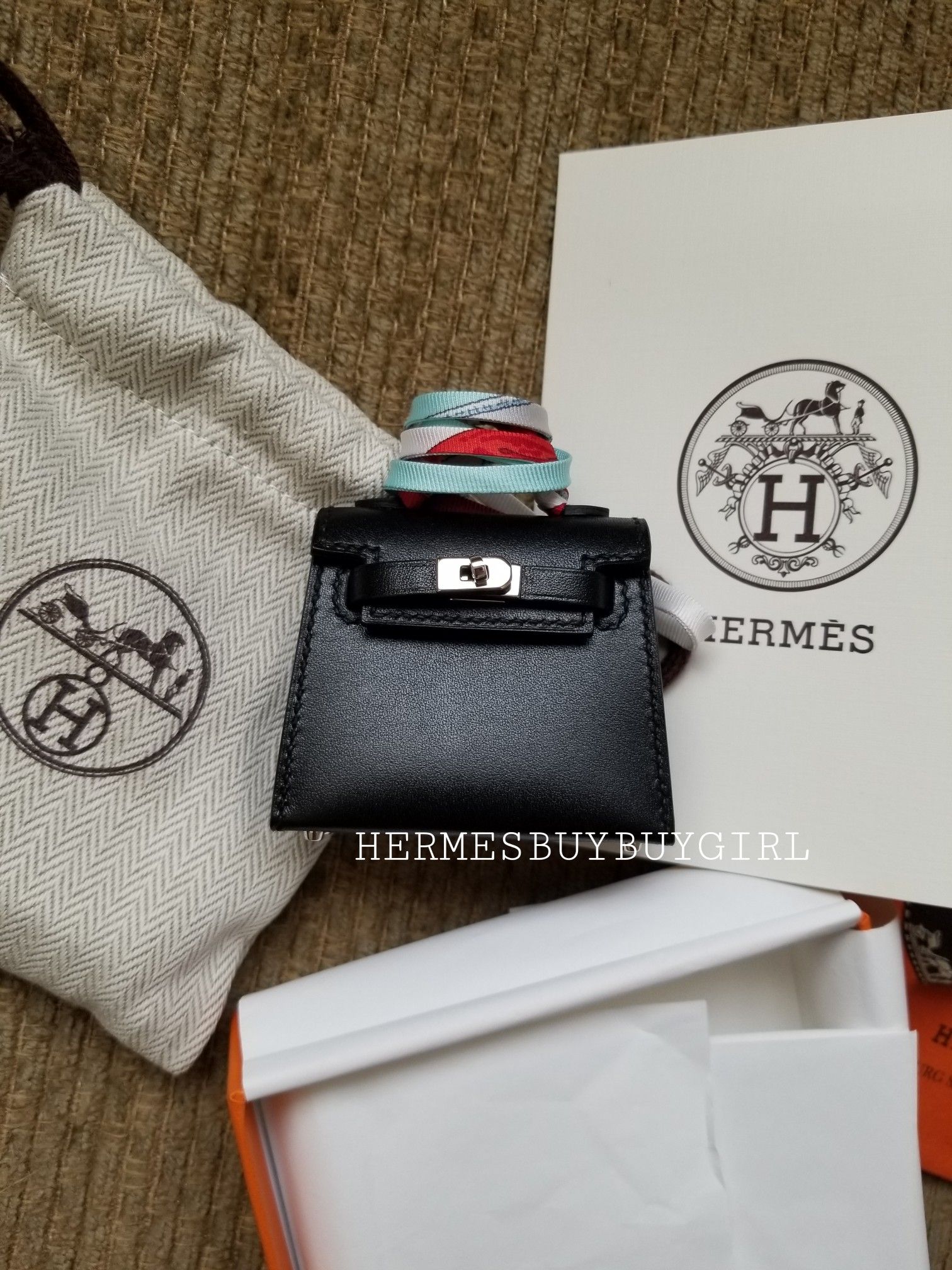 Hermes Kelly Twilly bag charm