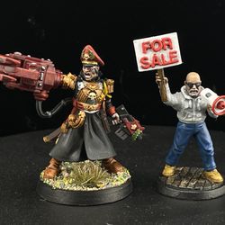 Warhammer - Commissar Yarrick- proxy