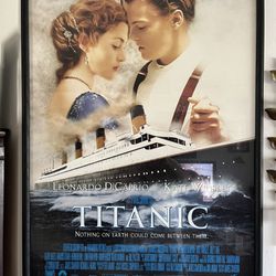 Leo Dicaprio Director, Cut Poster From The Titanic Very Limited