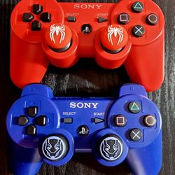 Marvel PS3 Controllers