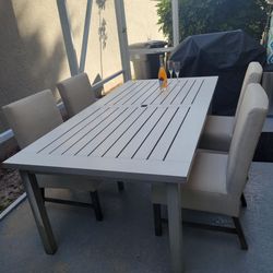 Outdoor Aluminum patio set furniture
