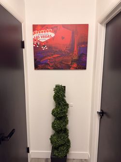Vegas canvas wall art