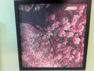 Framed Sakura (Cherry Blossom) Diamond Painting Art