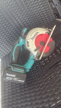 Makita Skill Saw with 18v battery