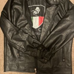 AC luxury Clothing Leather Jacket 