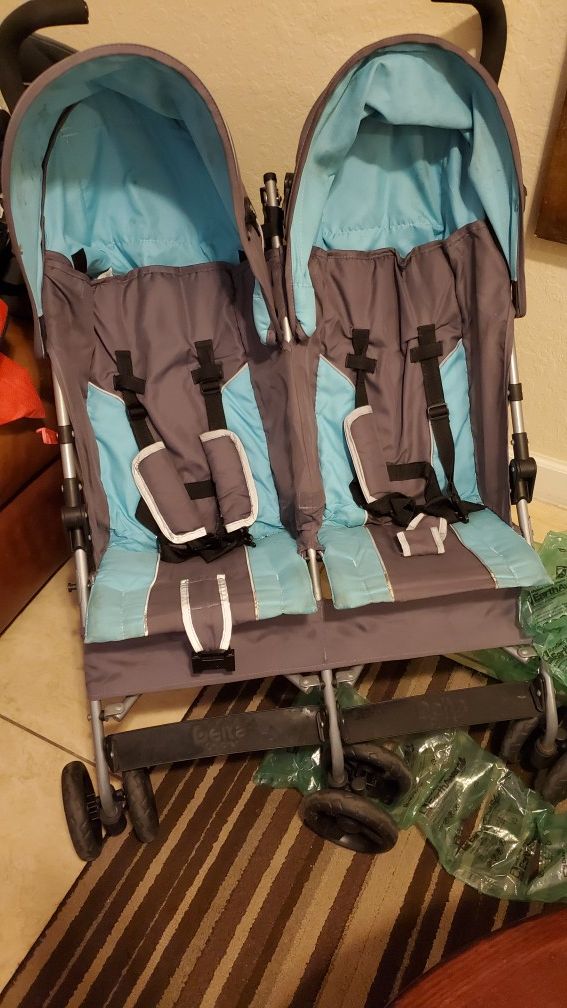 Double stroller. Used