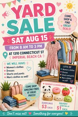 Yard sale