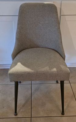 Pier 1 Imports Mid-Century Style Upholstered Dining Chair