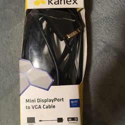 Mini Displayport To VGA Cable