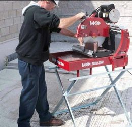 Mk 2000 series 14" Brick & Block Saw excellent condition bought new only used for 1 project masonry saw