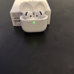 AirPod Generation 4 with noise cancellation. Fresh out of box