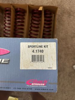 Eibach Sportline Lowering Springs Civic Del Sol