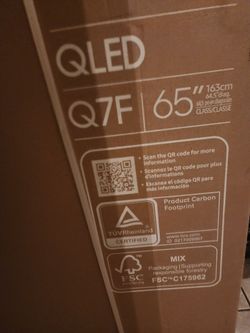 Brand New 65" Samsung QLED Q7F 4K Vision AI Smart TV QN65Q7FAAFXZA